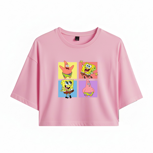 Crop Bob Esponja & Patricio