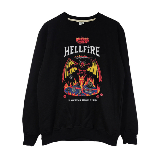 Crewneck Stranger Things Hellfire Club