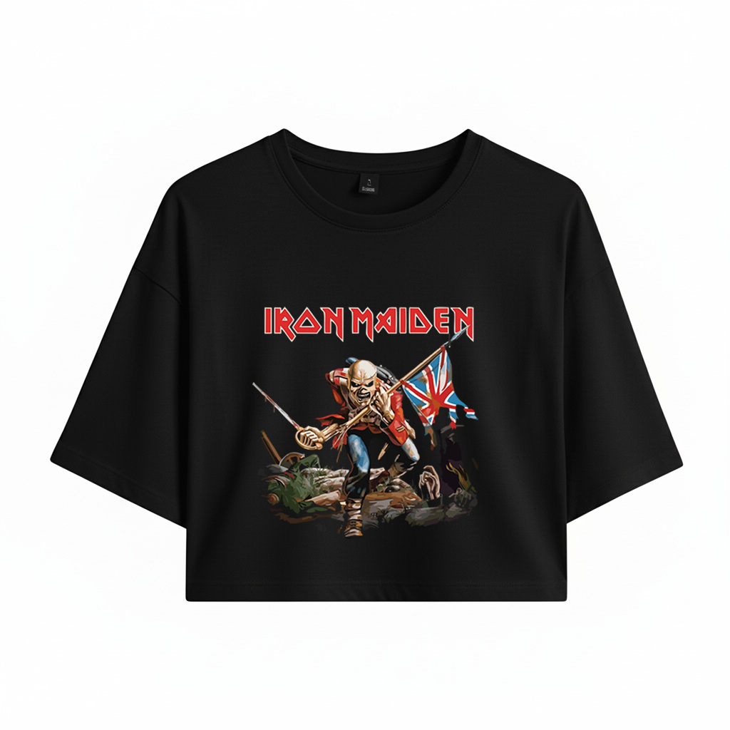 Crop Iron Maiden The Trooper