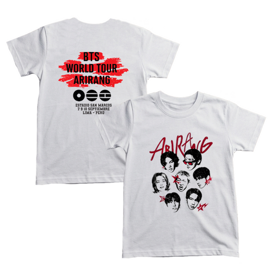 Baby Tee BTS World Tour Faces