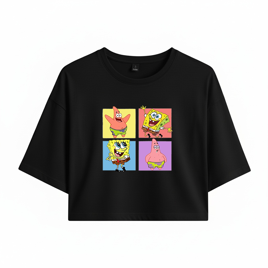 Crop Bob Esponja & Patricio