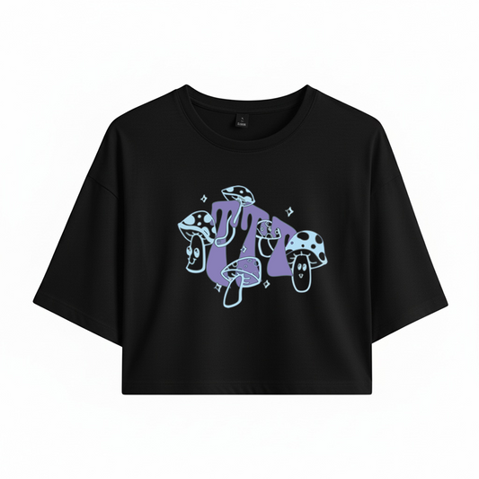 Crop Tini Mushroom Triple T