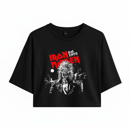 Crop Iron Maiden Eddie
