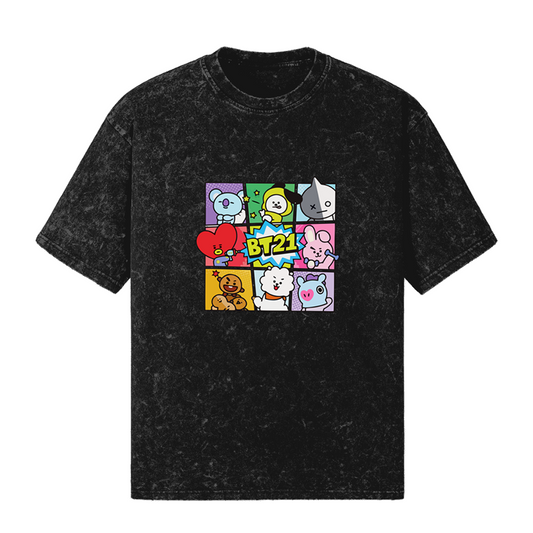 Polo Acid BTS BT21 Collage