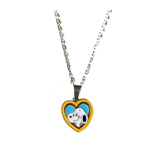 Collar Snoopy Corazon