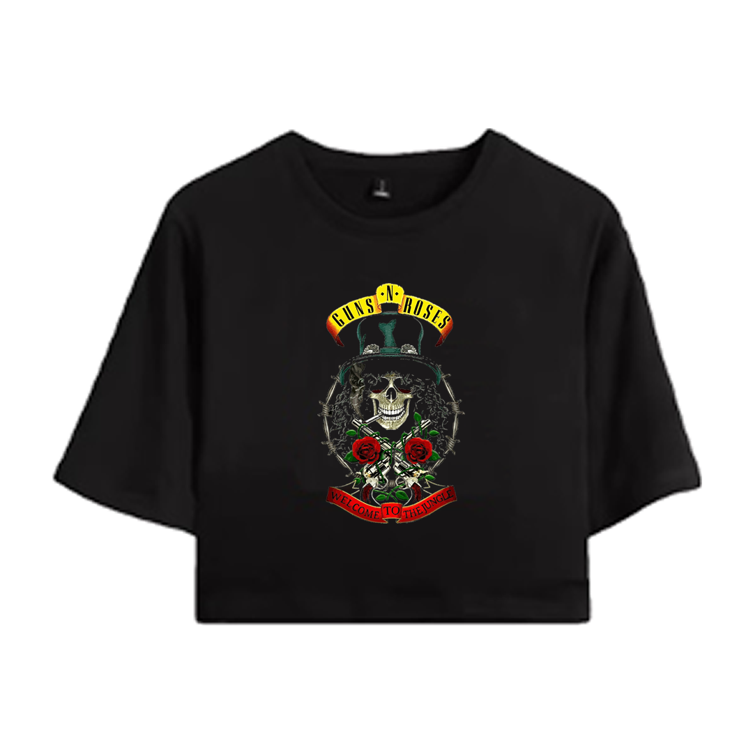 Crop Guns N' Roses Wellcome to the Jungle