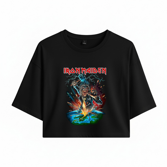Crop Iron Maiden Run For Your Lives