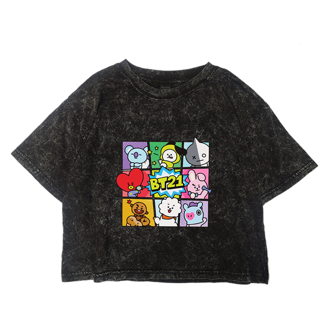Crop Acid BTS BT21 Collage