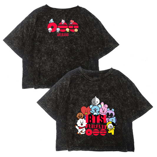 Crop Acid BTS BT21 Arirang