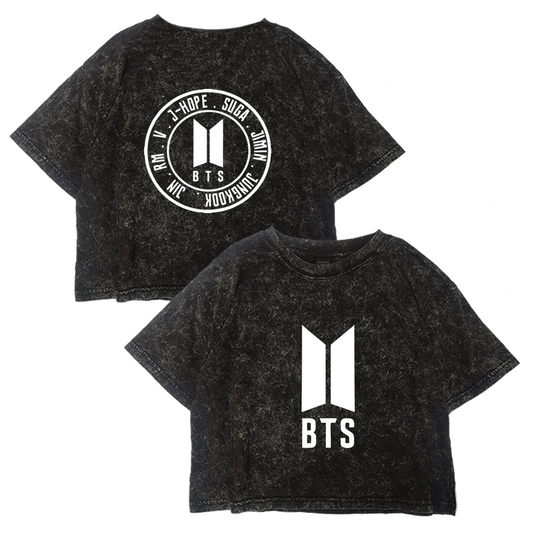 Crop Acid BTS Band Logo