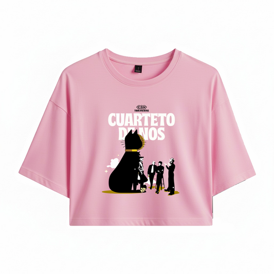 Crop Cuarteto de Nos Cat