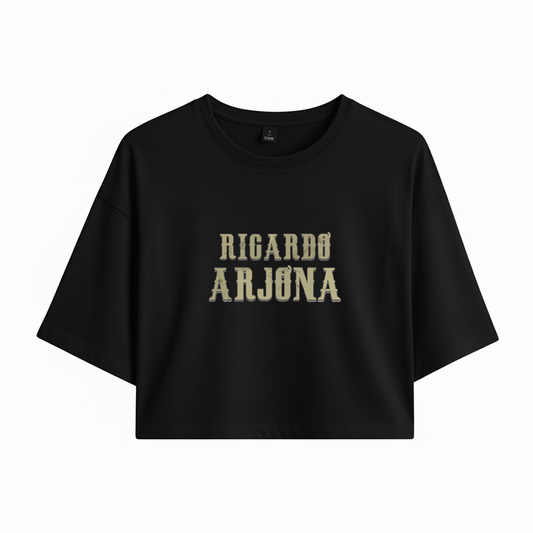 Crop Ricardo Arjona Logo Vintage