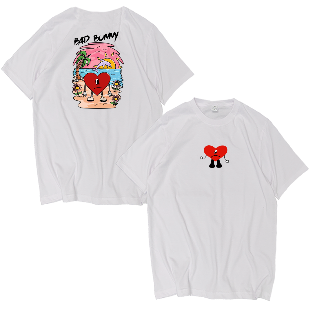 Polo Bad Bunny Corazón