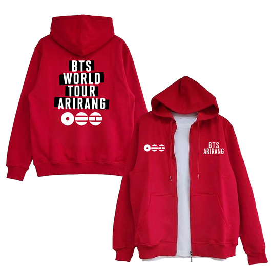 Hoodie Cierre BTS World Tour Arirang