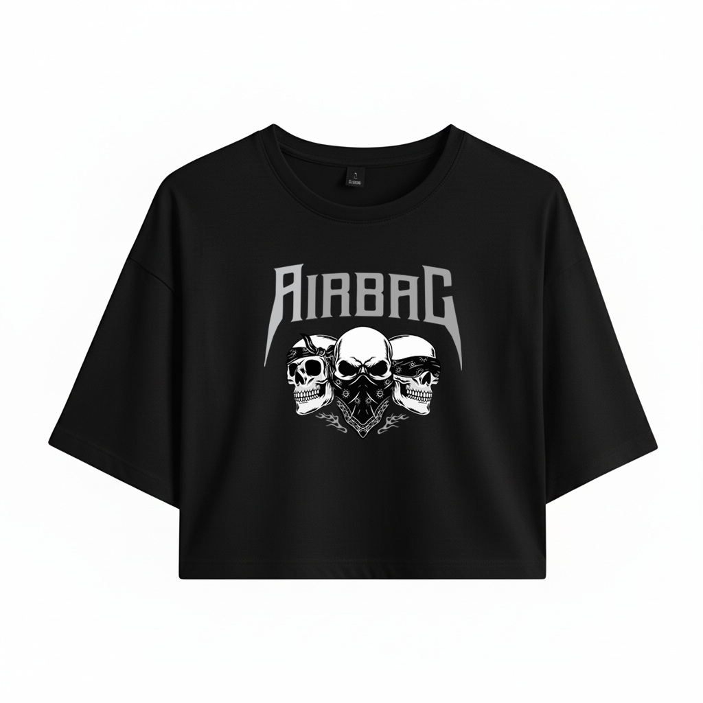 Crop Airbag Skulls