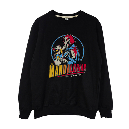 Crewneck Mandalorian y Grogu This Is The Way
