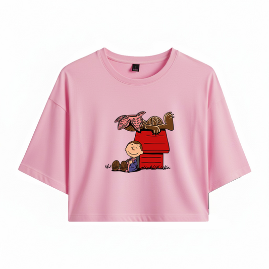 Crop Stranger Things Snoopy