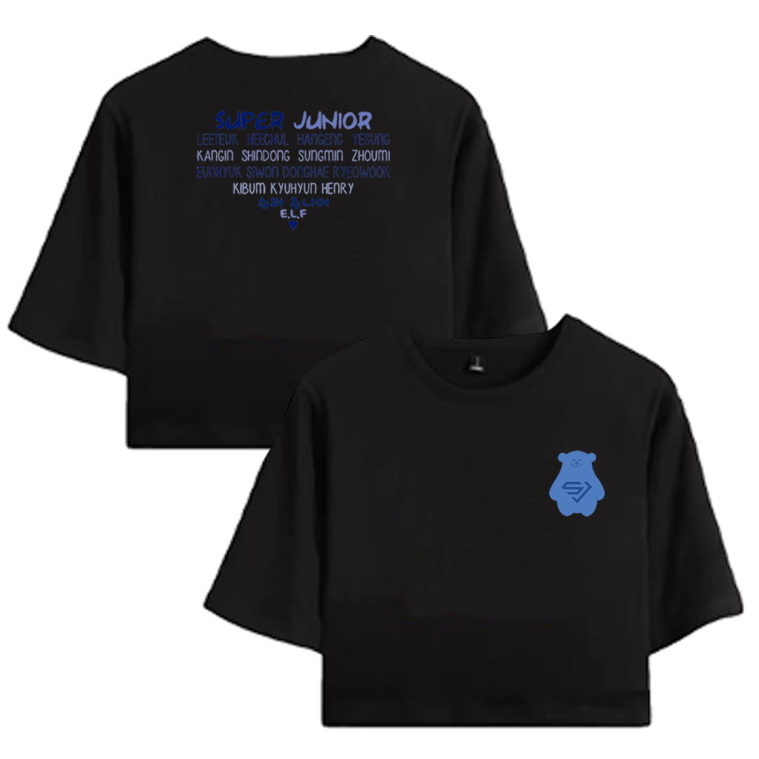 Crop Super Junior Elf Oso