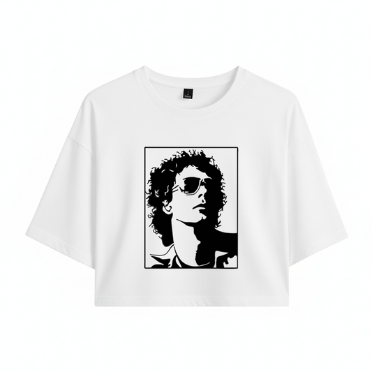 Crop Soda Stereo Cerati Black