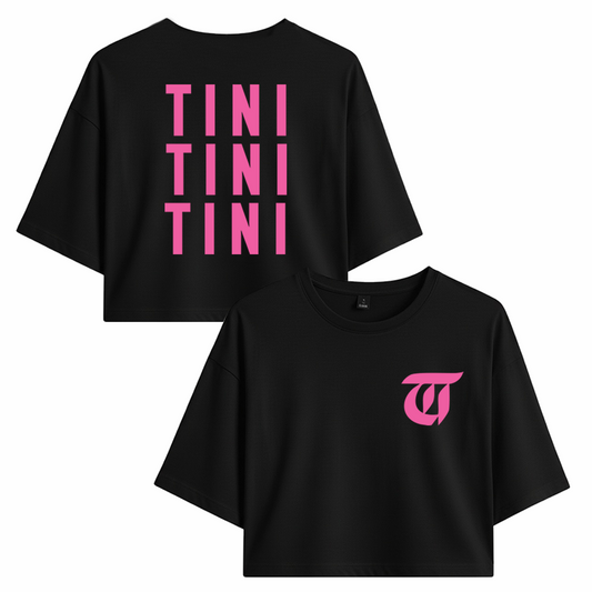 Crop Tini Pink Logo