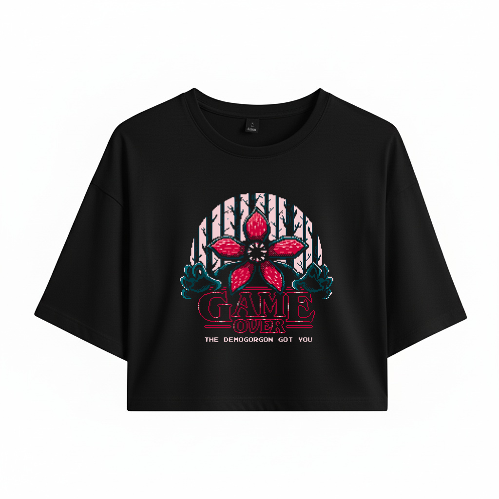 Crop Stranger Things Demogorgon Game Over