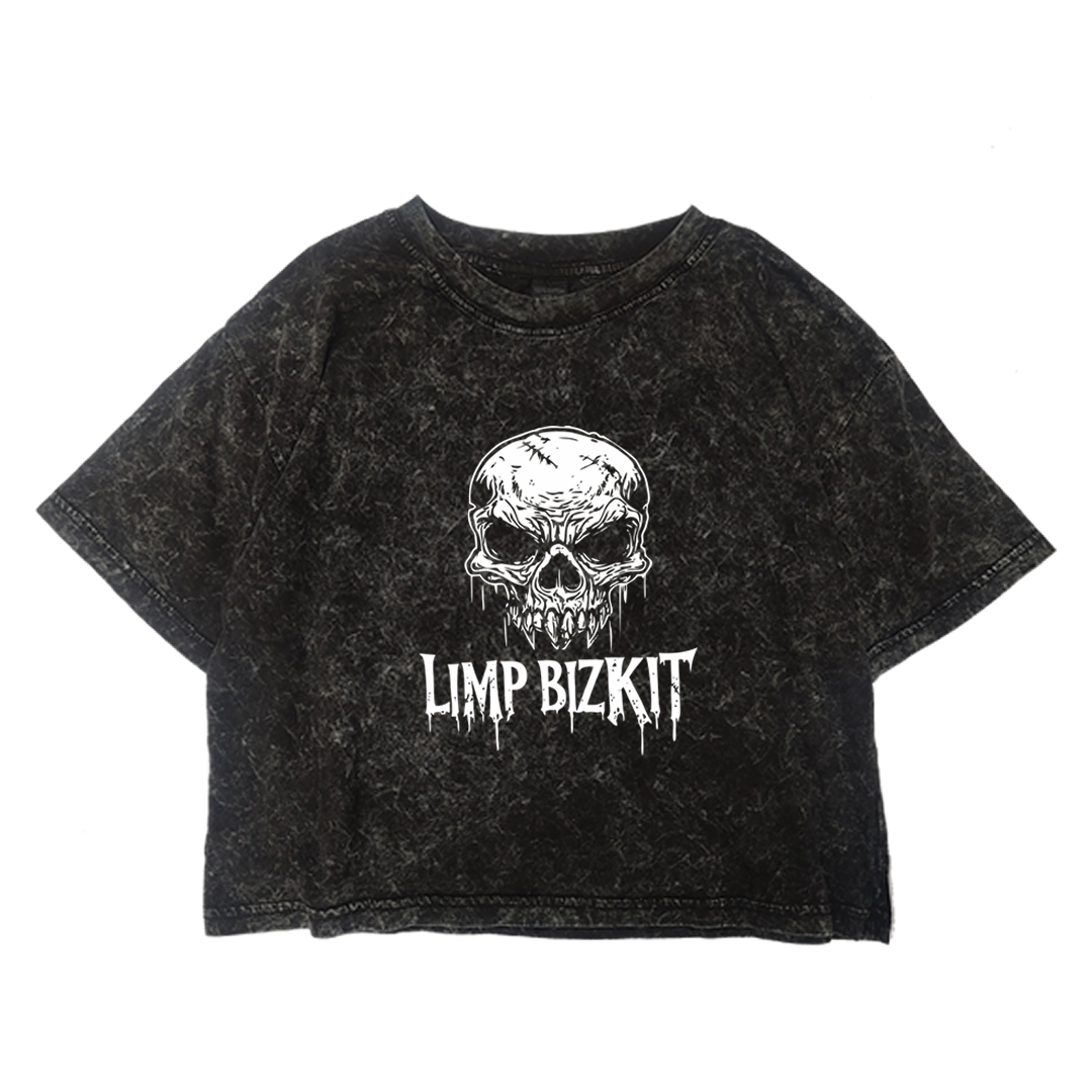 Crop Limp Bizkit Skull
