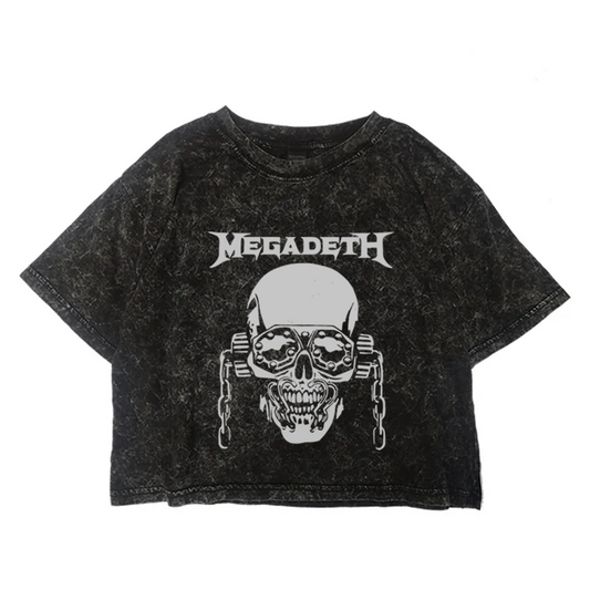 Crop Acid Megadeth Vic Rattlehead