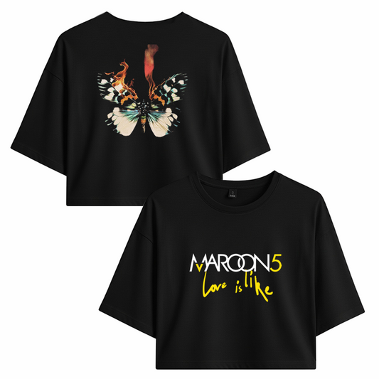 Crop Maroon 5 Love Is Like