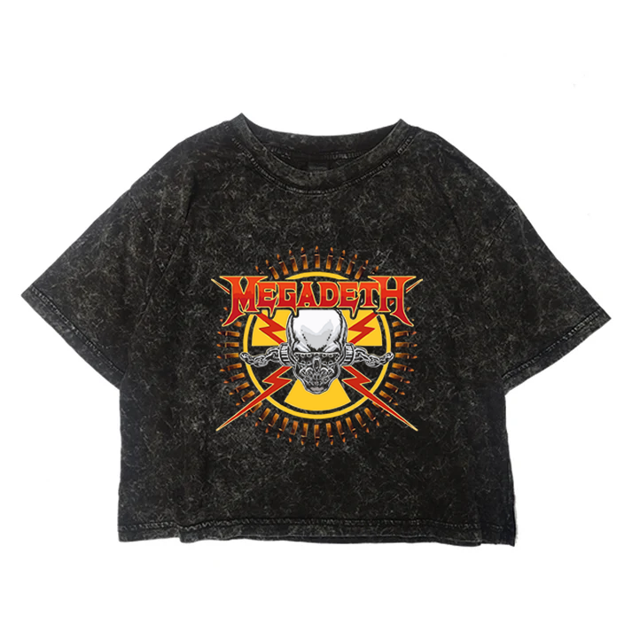 Crop Acid Megadeth Bullets