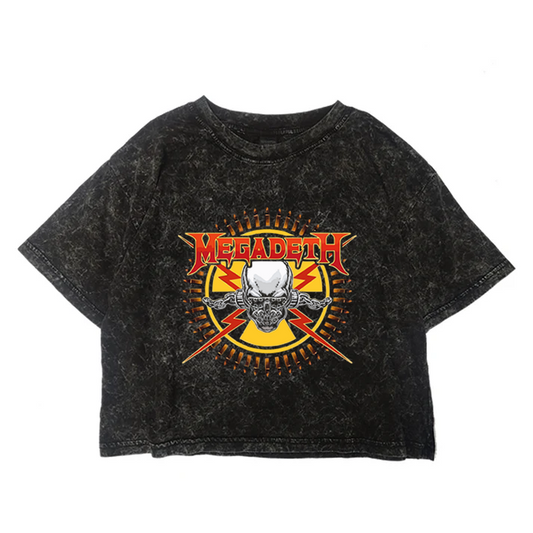 Crop Acid Megadeth Bullets