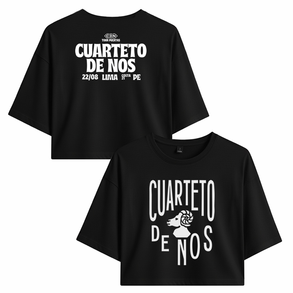 Crop Cuarteto de Nos Tour Puertas Lima 2026