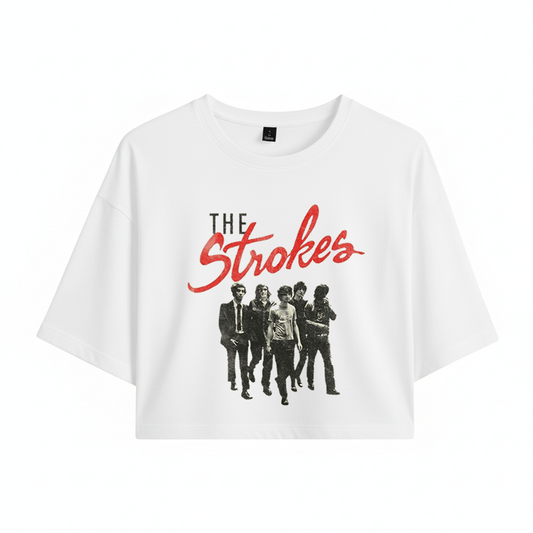 Crop The Strokes Vintage