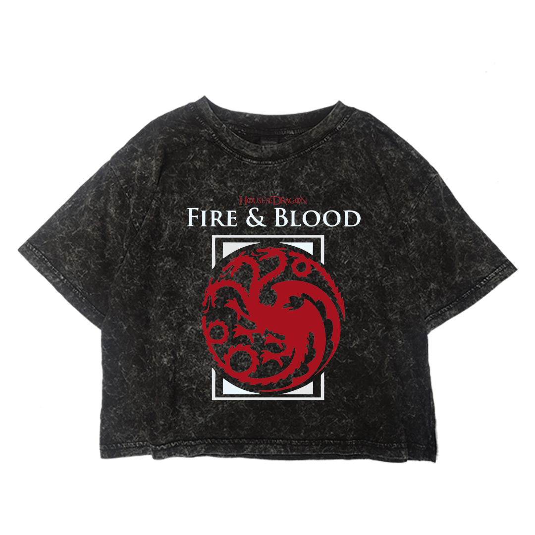 Crop Acid House of the Dragon Fire & Blood