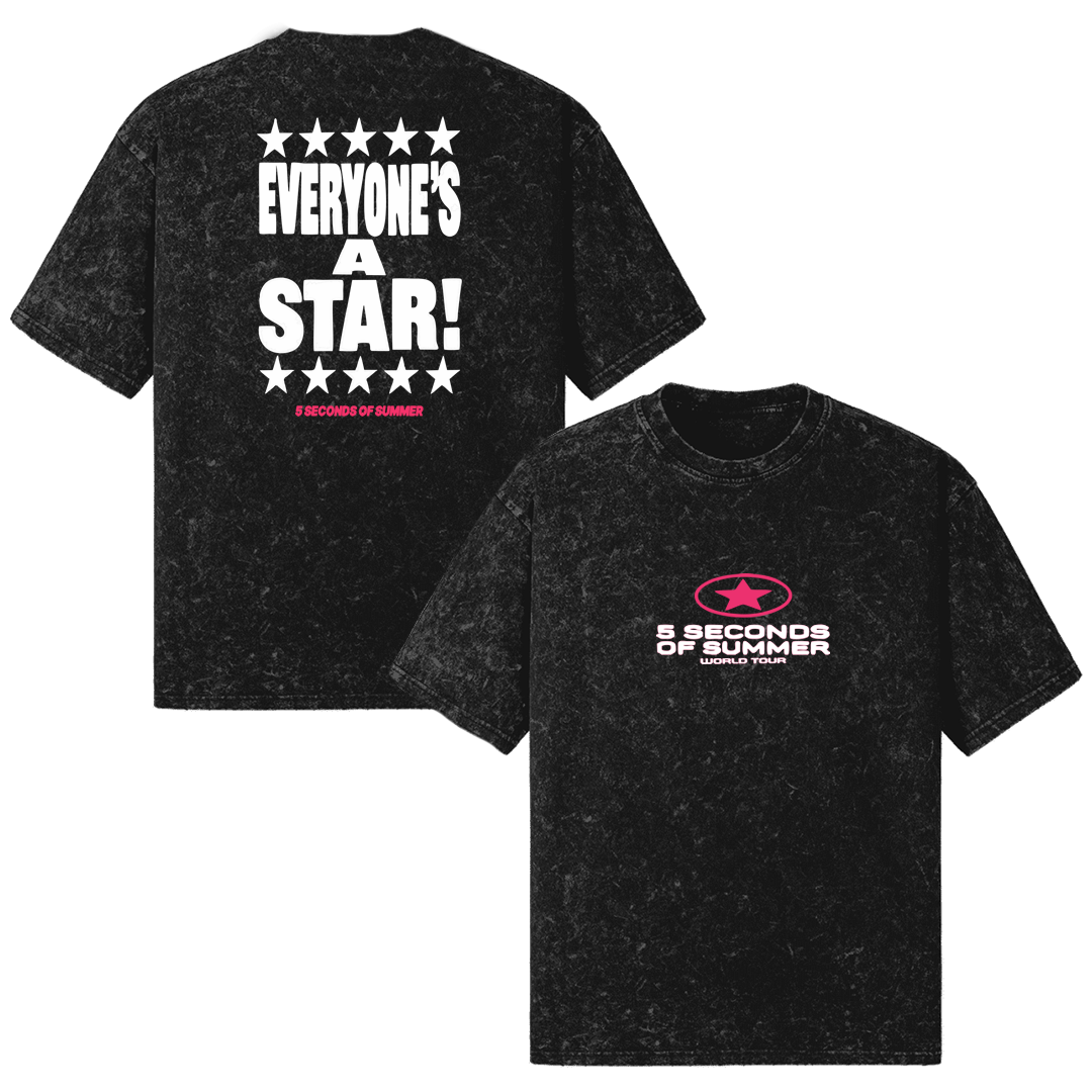 Polo Acid 5 Seconds of Summer Star Tour Logo