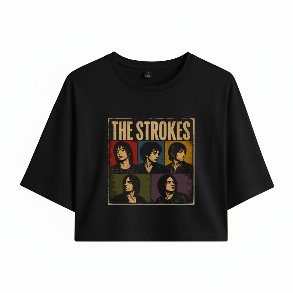 Crop The Strokes Band