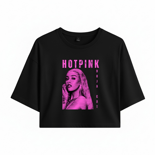 Crop Doja Cat Hot Pink