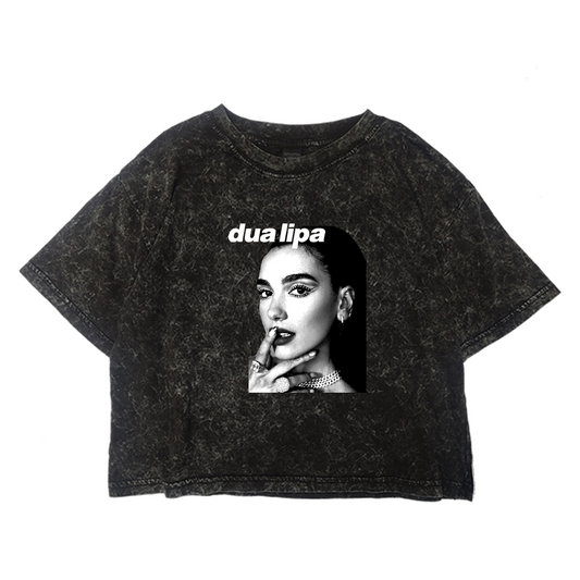 Crop Dua Lipa B/W