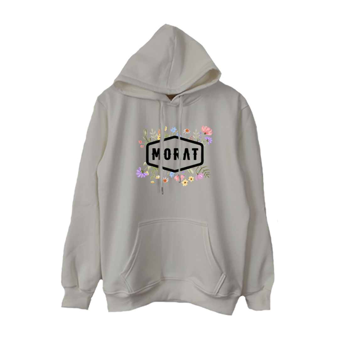 Hoodie Morat Logo Flores