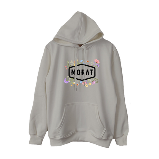 Hoodie Morat Logo Flores