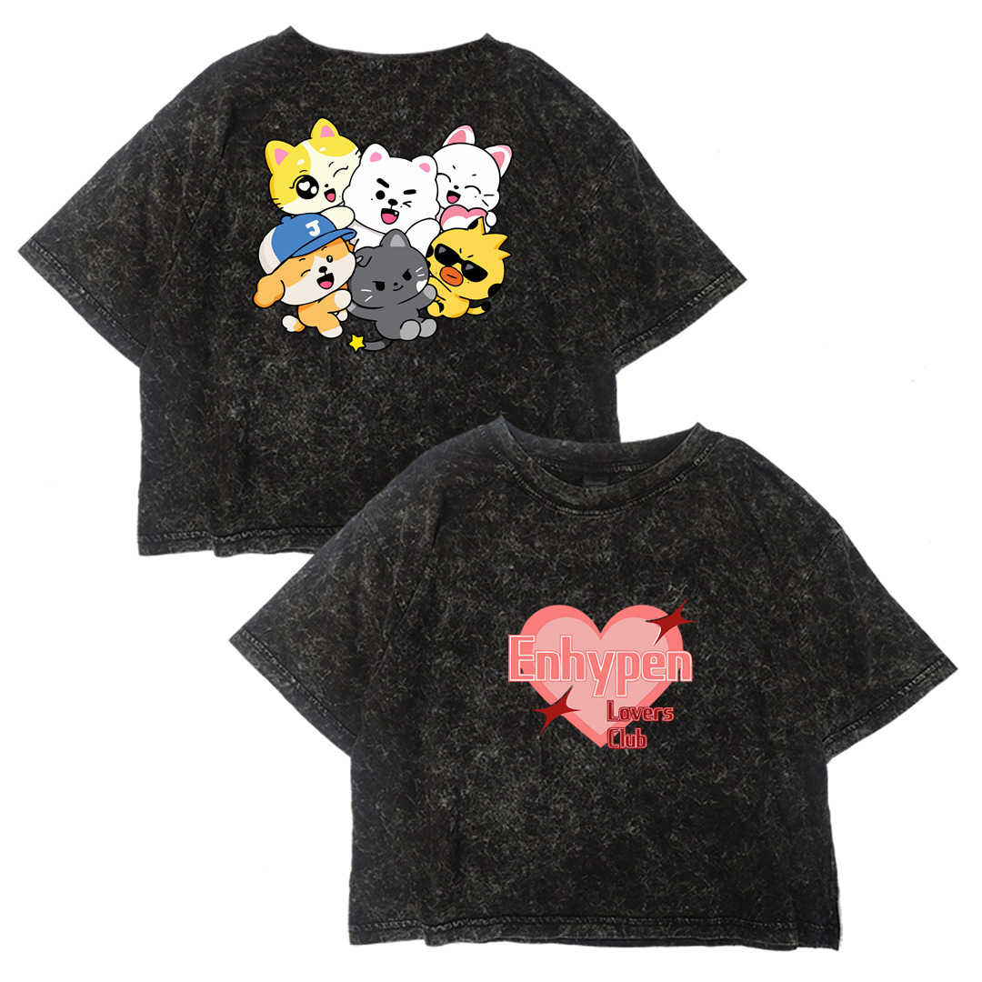 Crop Acid Enhypen Heeseung Lovers Club Mascots