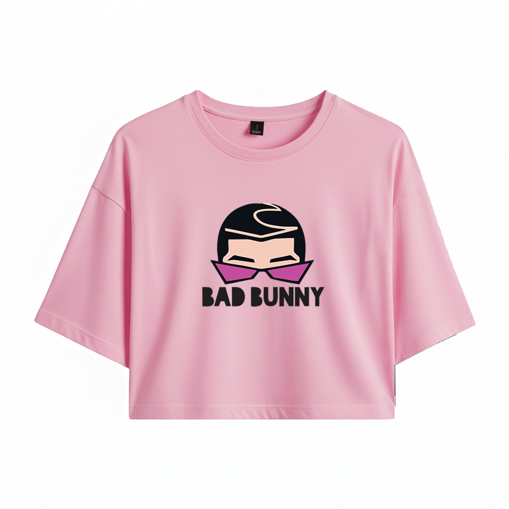 Crop Bad Bunny Lentes