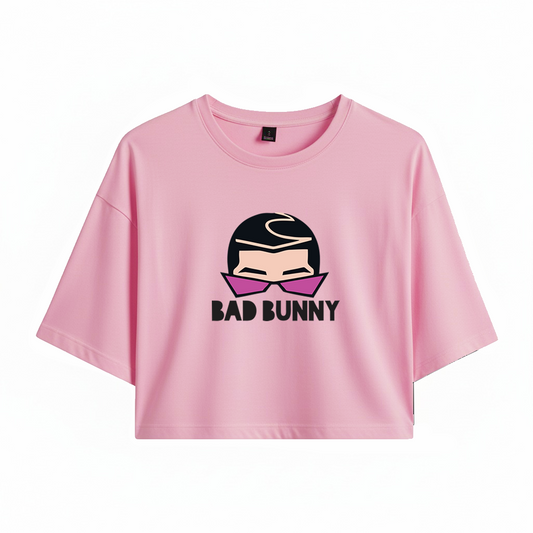 Crop Bad Bunny Lentes