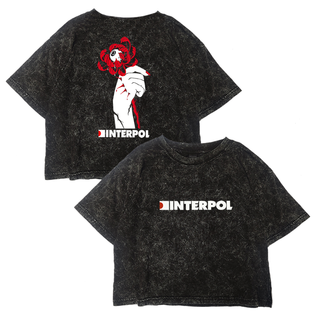 Crop Acid Interpol Logo Roses – WW STORE