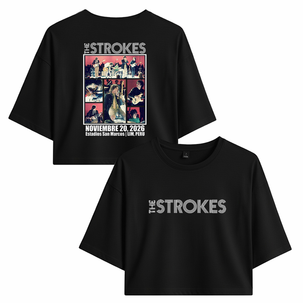 Crop The Strokes Poster Lima 2026