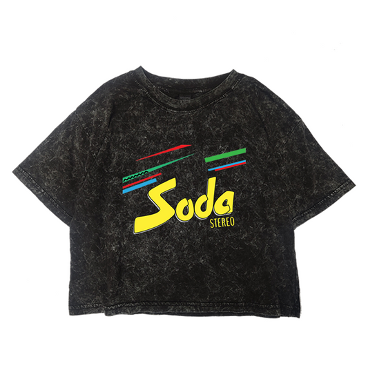 Crop Acid Soda Stereo Disco