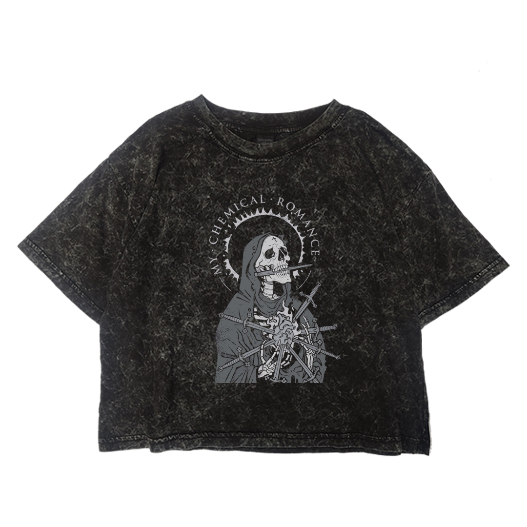 Crop My Chemical Romance Skull