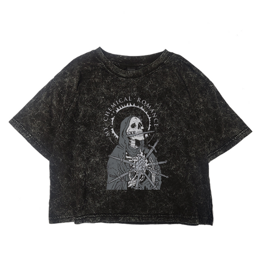 Crop My Chemical Romance Skull