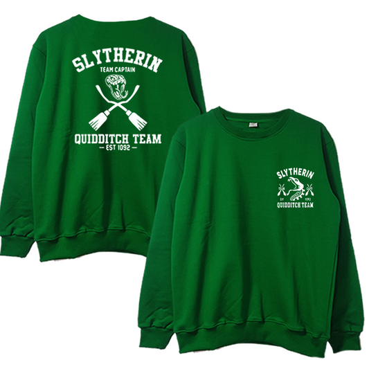 Crewneck Slytherin Quidditch