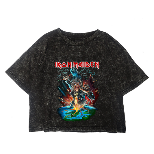Crop Acid Iron Maiden Run For Your Lives