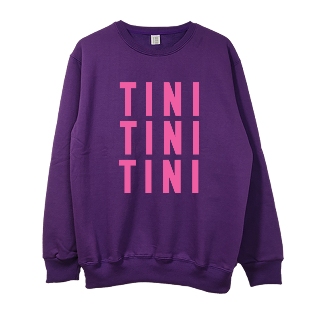 Crewneck Tini Pink Logo